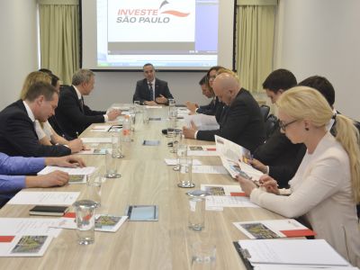 Investe SP recebe delegação eslovena